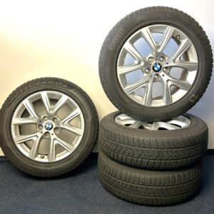 BMW X1,X2 F48,F49 ORIGINAL ALU DISKY 17" S PNEU ZIMNÍ, STYLING 574
