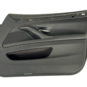 Original BMW 5 F11 LCI - Dveřní panel kožený přední levý (černý) 7273047