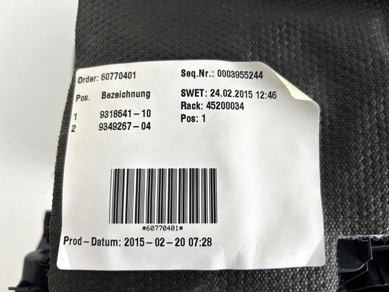 Originál BMW 2 F46 Přihrádka v palubní desce 9318641 - Obrázek 7