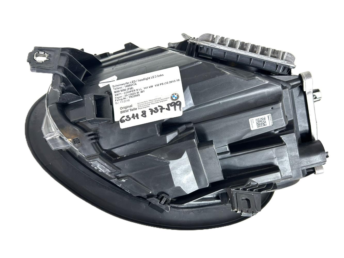 Originál MINI F56 Přední světlomet LED AHL High levý 8737599 - Obrázek 2