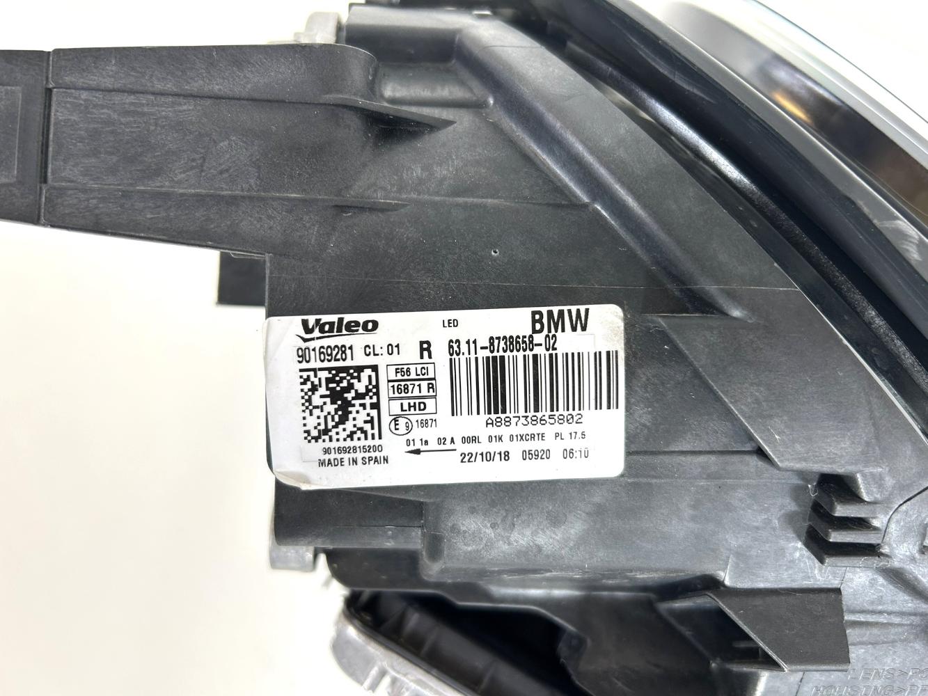 Originál MINI F56 Přední světlomet LED AHL High vpravo 8737600 - Obrázek 3