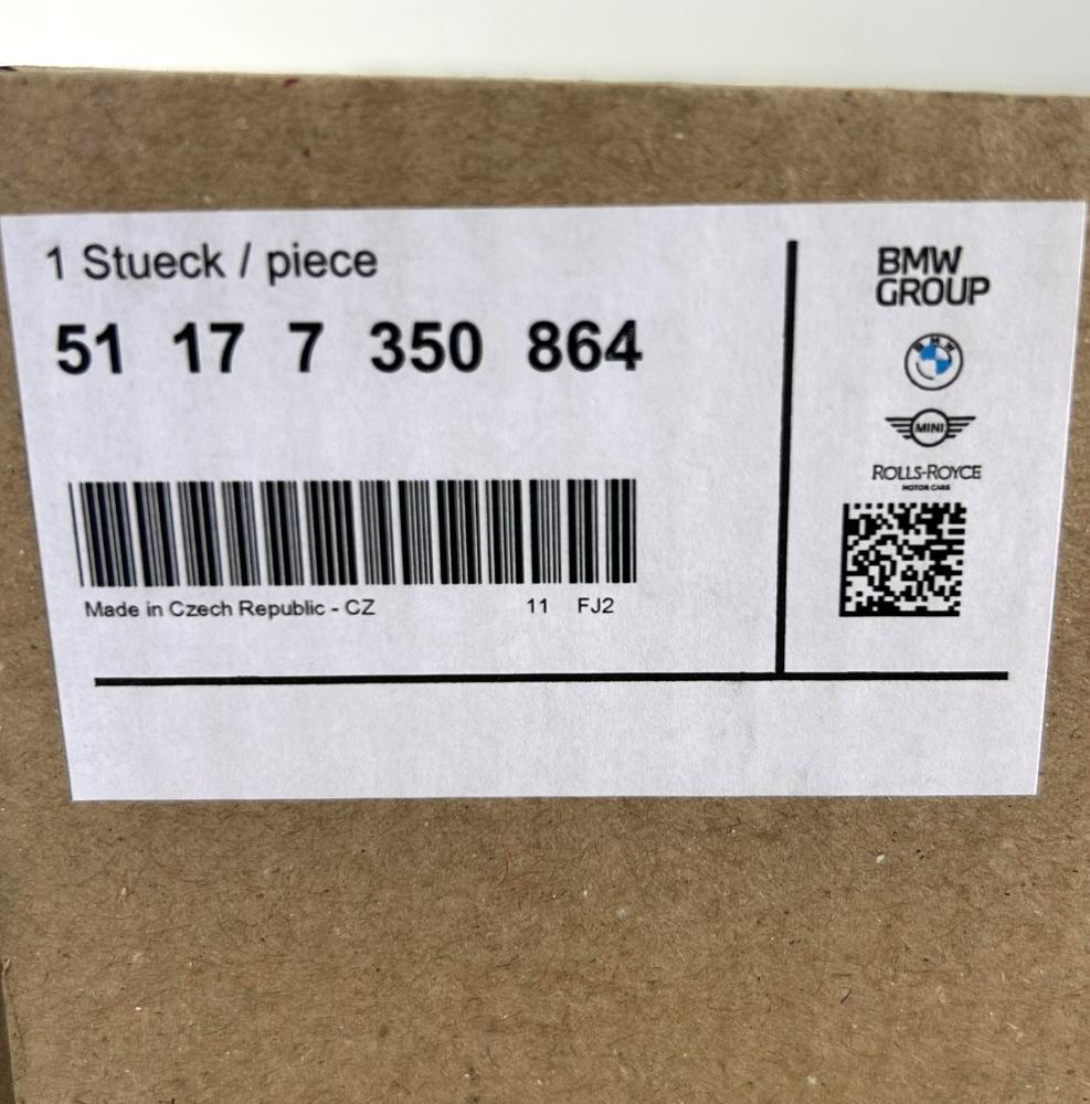 Originál BMW 2 F45 Krytka pro nabíjecí port 7350864 nová! - Obrázek 3